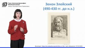Логунова_Античная Философия - Элейская школа