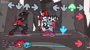 Фрайдэй найт фанкин Танкмэн UGH но поют разные персонажи// FRIDAY NIGHT FUNKIN//