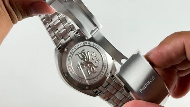 Выпускаем кракена? Красивейший Phoibos Eagle Ray 200M Automatic Compress