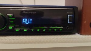 Pioneer MVH-170UBG с установленным Bluetooth модулем.