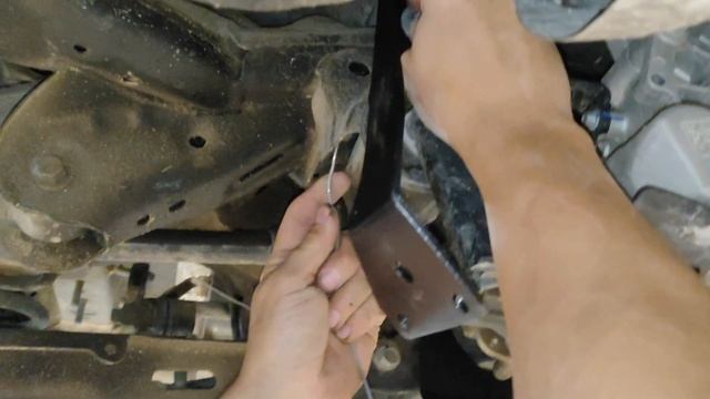 HAVAL F7 II NEW Установка защиты редуктора заднего моста от ? смотреть онлайн