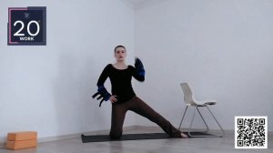 День 2 – тренировка верхней части тела и кора | С весами | 1-месячный челлендж