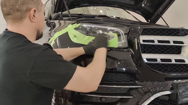 Как снять передний бампер на Mercedes Benz GLS? смотреть онлайн