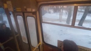 Поездка на автобусе ПАЗ 32054 | маршрут 145 | г. Архангельск