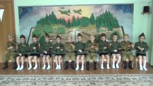 Ансамбль ложкарей детского сада №430 г. Новосибирск. Старшая группа. Песня "Казаки в Берлине"