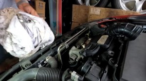 Замена патрубка турбины на peugeot 206 1.4 Hdi