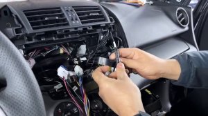 Установка магнитолы TEYES на Toyota RAV4 3 XA30【F1】2005-2016