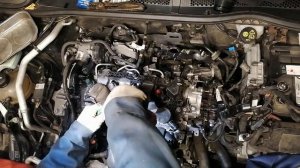 Мотор DV5RC. 1.5 дизель Пежо 508.