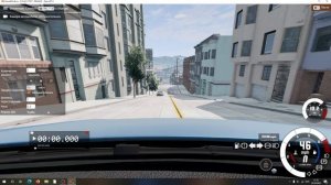 я катаюсь со склона в бимке beamng draiv