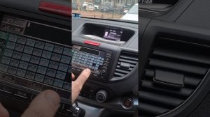 Магнитола Internavi Honda телефонная книга