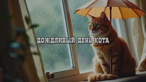 Дождливый день кота