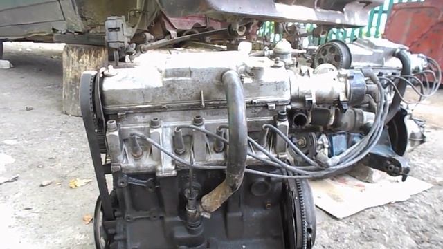 Снимаем с ВАЗ 2109 Самый мощный 8 кл двигатель и устанавл смотреть онлайн