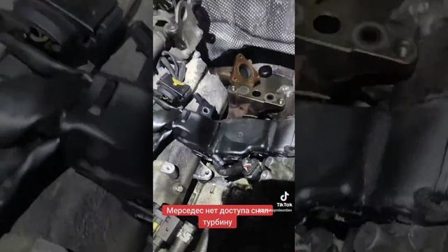 Мерседес замена сервопривода заслонок.#ремонтмашины #