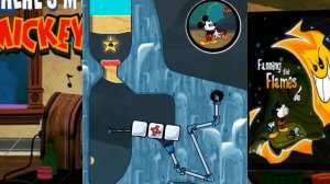 Where's My Mickey Fanning The Flames levels 1 - 25 All Three Stars, Прохождение Где мой Микки