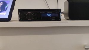 Pioneer DEH-2220UB с установленным Bluetooth модулем.