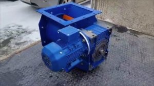 Шлюзовый питатель ШП-300 с мотор редуктором(обзор)