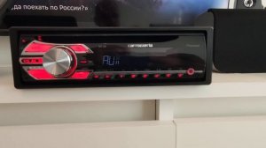 Pioneer CARROZZERIA DEH-380 с установленным Bluetooth модулем.