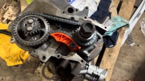 Сборка змз 406 выставляем нижние метки