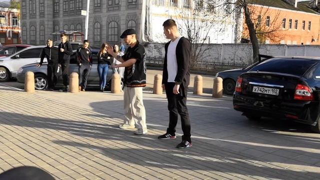 Творческий дуэт Двустволки. Уличные танцы Туса Джуса Стерлитамак