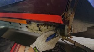 Замена порогов на KIA Spectra