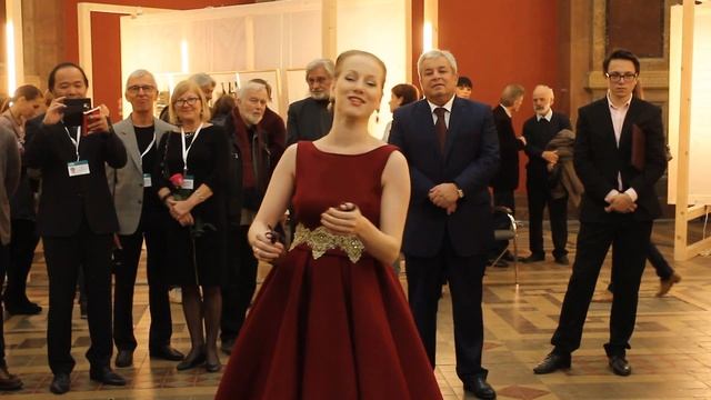 Концерт на открытии международной выставки акварелистов смотреть онлайн