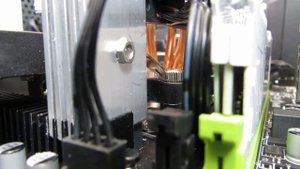 VRM материнки x99, охлаждение гибридным радиатором. /Част