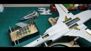 TU-22M2, TRUMPETER, 1-72, ОБЗОР СОБРАННОЙ МОДЕЛИ с доп. фото сборк