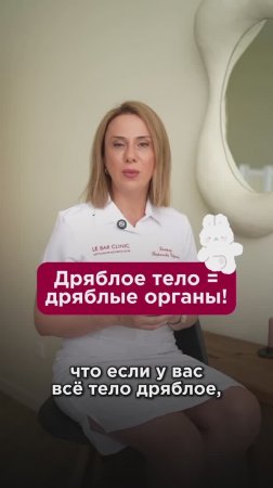 Дряблое тело = дряблые органы! Кожа - это зеркало организма #жкт #пшб #иринабаранова