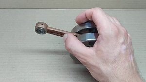 Коленвал на китайский веломотор ф50 ф80. Обзор