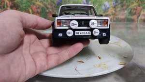 LADA 2105 VFTS RALLY  Обзор модели 1/18