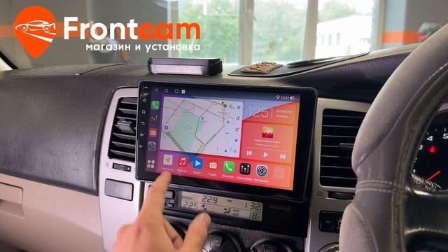 Магнитола Canbox H-Line 4196 для Toyota Hilux Surf на ANDROID смотреть онлайн