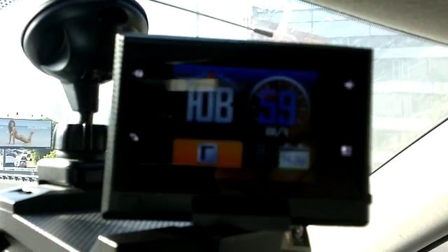 14 минут с Cobra VEDETTA 650G с выключенным GPS смотреть онлайн