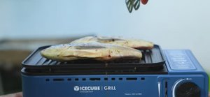 Легкий и компактный гриль для приготовления рыбы мяса овощей на природе Ice Cube GS-8