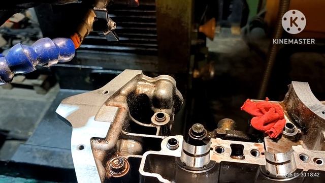 Шлифовка двигателя Тойота на плоскошлифовальном стан смотреть онлайн