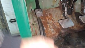 Ножной стояночный тормоз на ЗИЛ БЫЧОК.