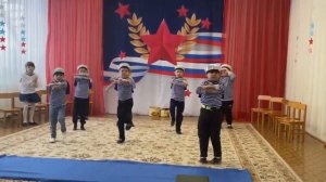 ТАНЕЦ МОРЯКОВ, средняя группа детского сада (дети 4-5 ле