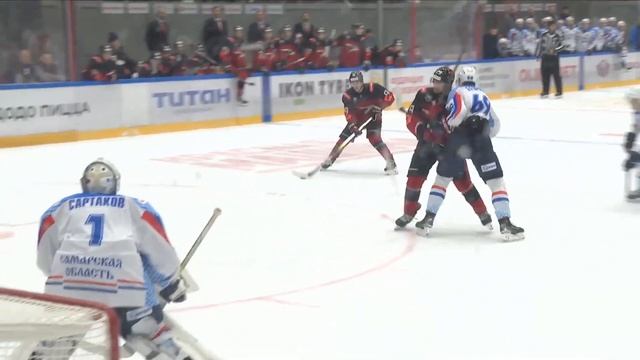 Дубль Льва Комиссарова помог «Омским Крыльям» обыгра? смотреть онлайн