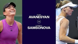 16.08.2024. Людмила Самсонова - Элина Аванесян. WTA Cincinnati. Liudmila Samsonova - Elina Avanesyan