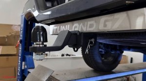 Foton Tunland G7:установили кунг, фаркоп, комплект защиты