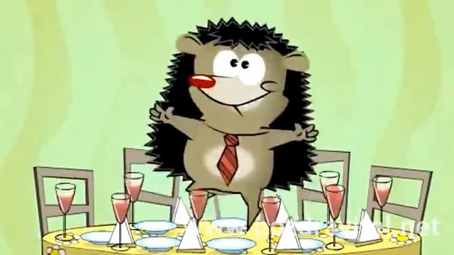 Поздравление с Днем Рождения от Ежика смотреть онлайн