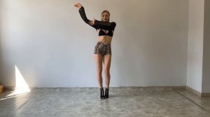 УЧИМ ТАНЕЦ на каблуках! ТАНЦЫ для начинающих! Урок 169. Е
