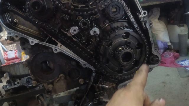 Заклинил двигатель Nissan YD25T. Часть 1 дефектовка смотреть онлайн