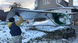 Кит  самолета со складным крылом Ска3с