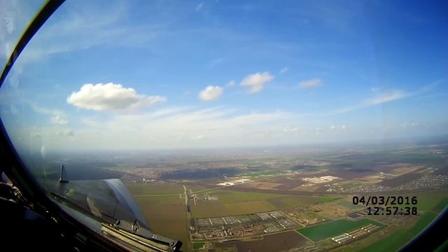 Перелет в Краснодар из кабины ТУ-134 УБЛ смотреть онлайн