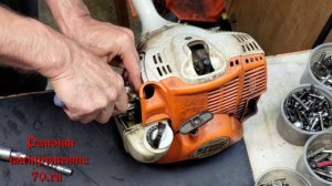 Штиль(Stihl) FS 50C. Ремонт после многолетний эксплуатации