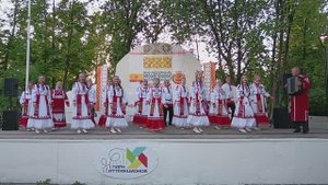 "УЯВ-2025". Чувашская народная песня "Чÿречине яри те уçса яр", из репертуара Августы Уляндиной