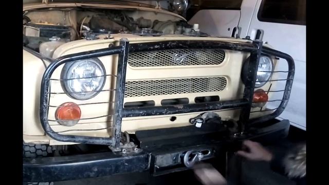 Схема корзины лебёдки для скрытной установки в раму У? смотреть онлайн