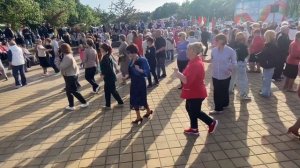 Танцы в парке. Солигорск.