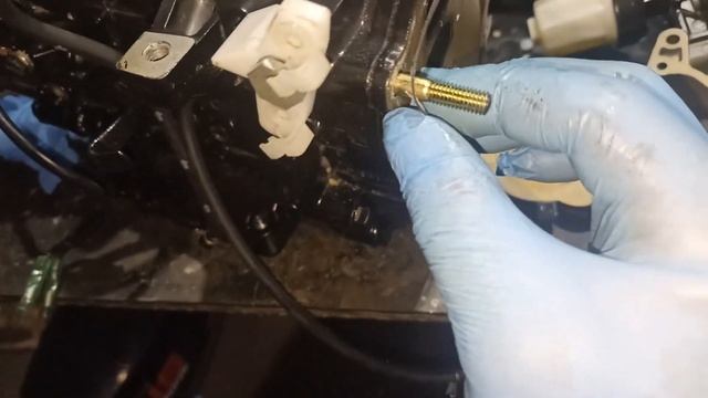 #Лодочный мотор NS MARINE 18 после того как утонул, разборка смотреть онлайн