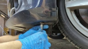 Снятие бампера BMF F30, F31, Как снять бампер BMW F30, F31